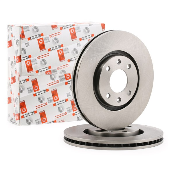 Peugeot 207 Ön Fren Diski 1.4 Benzinli 2007-2012 283mm 2 Adet FERODO