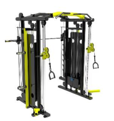 DUAL CABLE CROSSOVER & SMITH MACHINE