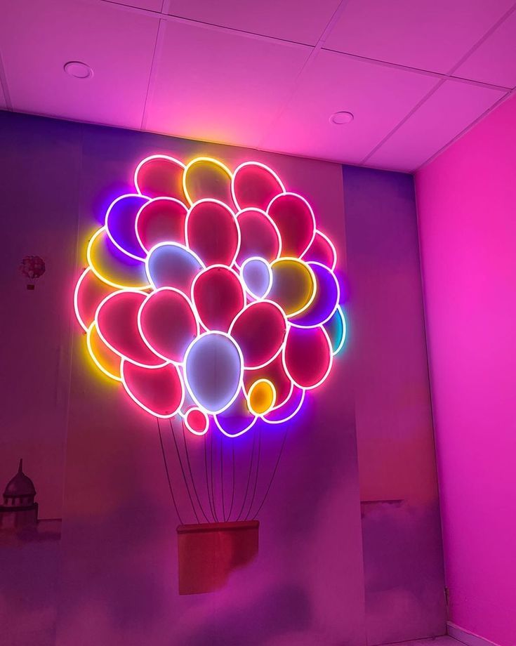 Uçan Balon Neon Led