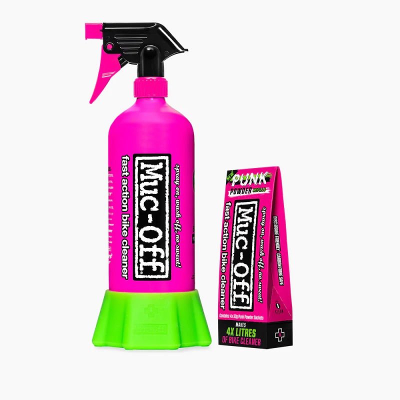 Muc-Off Bottle For Life Bundle Punk Pudra Bisiklet Temizleyici (4 Paket)