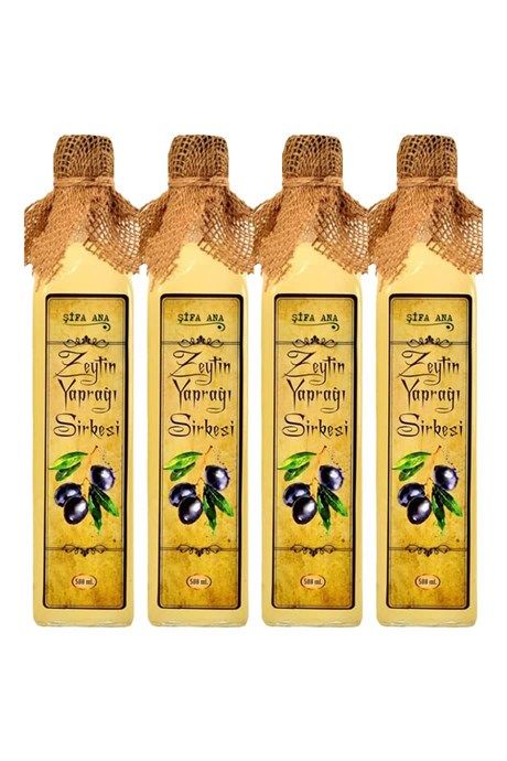 Zeytin Yaprağı Sirkesi (4x500 ml)