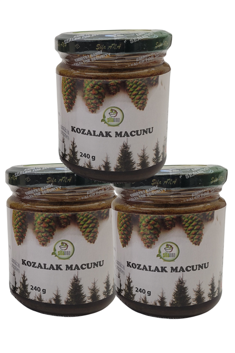 3 Adet Kozalak Macunu (240 gr.)