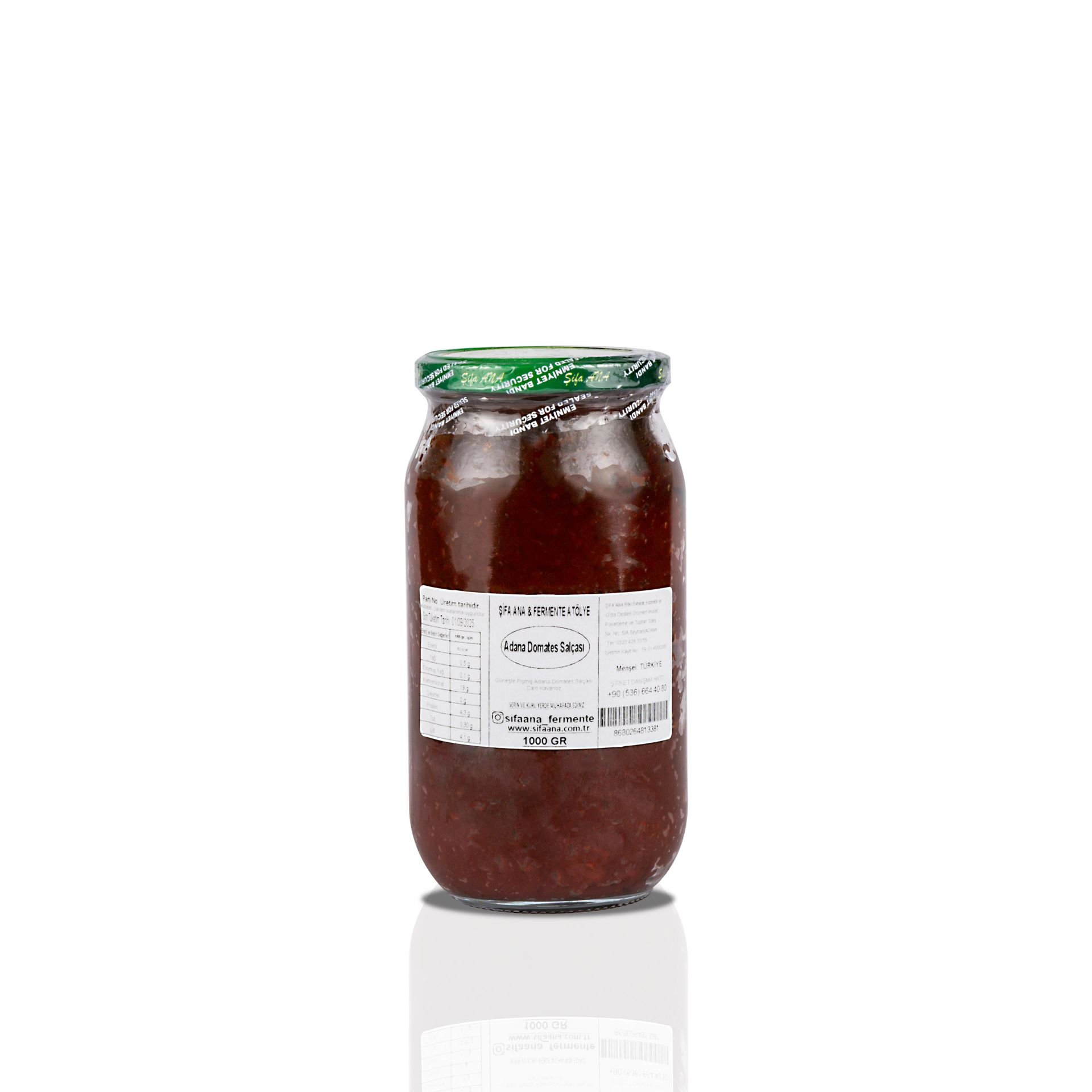 Adana Domates Salçası (1 Kg) Güneşte Pişmiş
