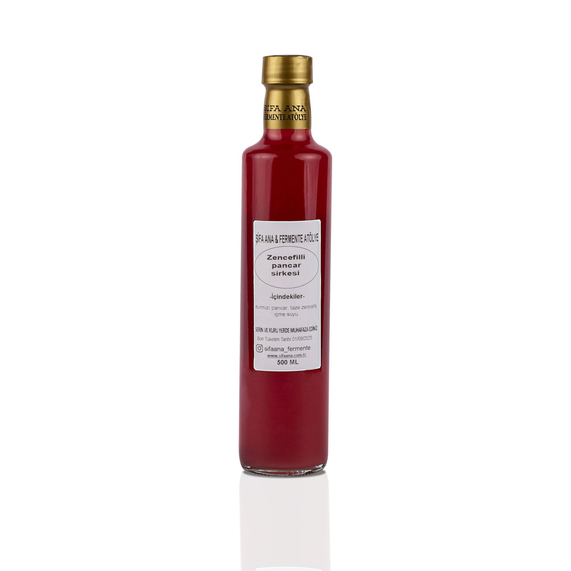 Beetroot vinegar with ginger 500 ml