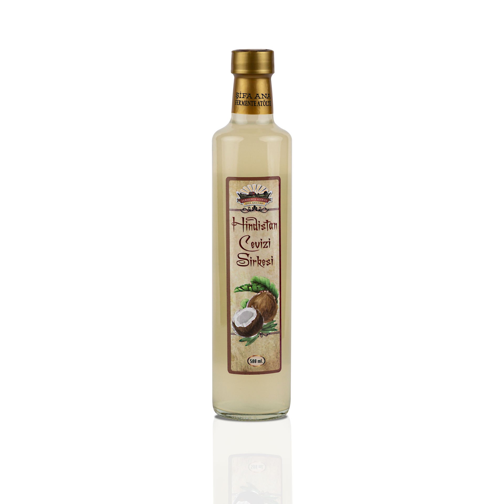 Hindistan cevizi sirkesi 500 ml