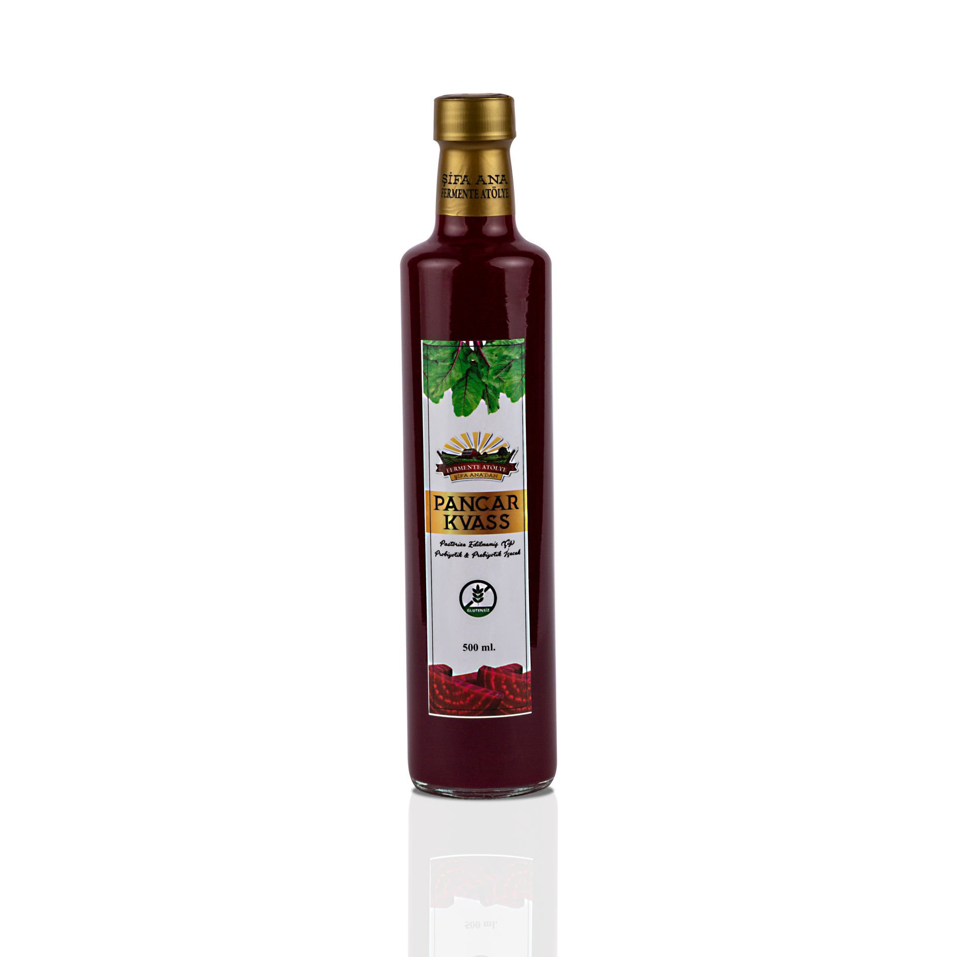 Beetroot Kvass (500 ml.) in Glass Bottle
