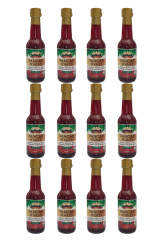 12 Adet Zencefilli Pancar Kvass (250ml.) Cam Şişede