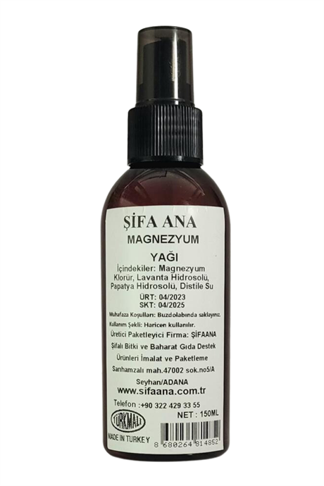 Magnezyum Yağı (150ml.)