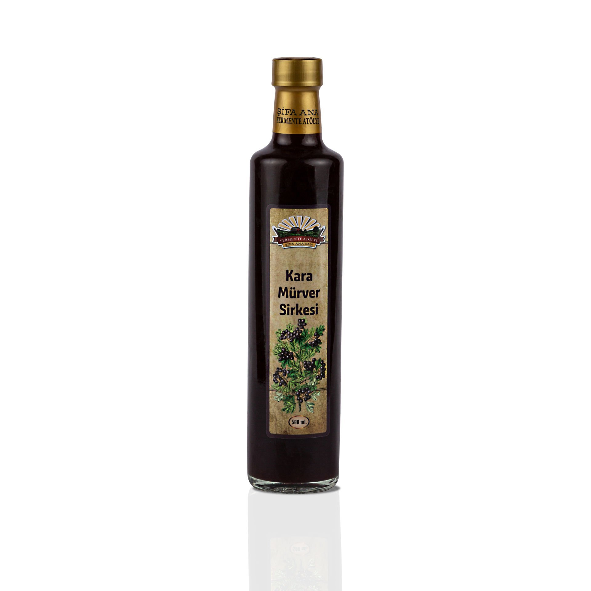 Kara Mürver Sirkesi (500ml.)