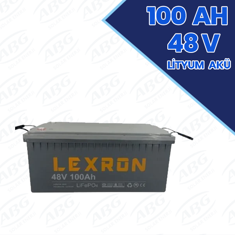 LEXRON 100AH 48V LİTYUM AKÜ