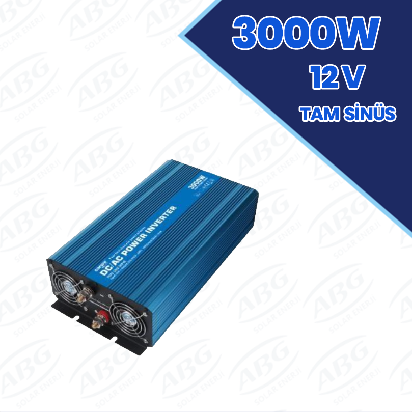 CARSPA 3000W-12V TAM SİNÜS İNVERTER