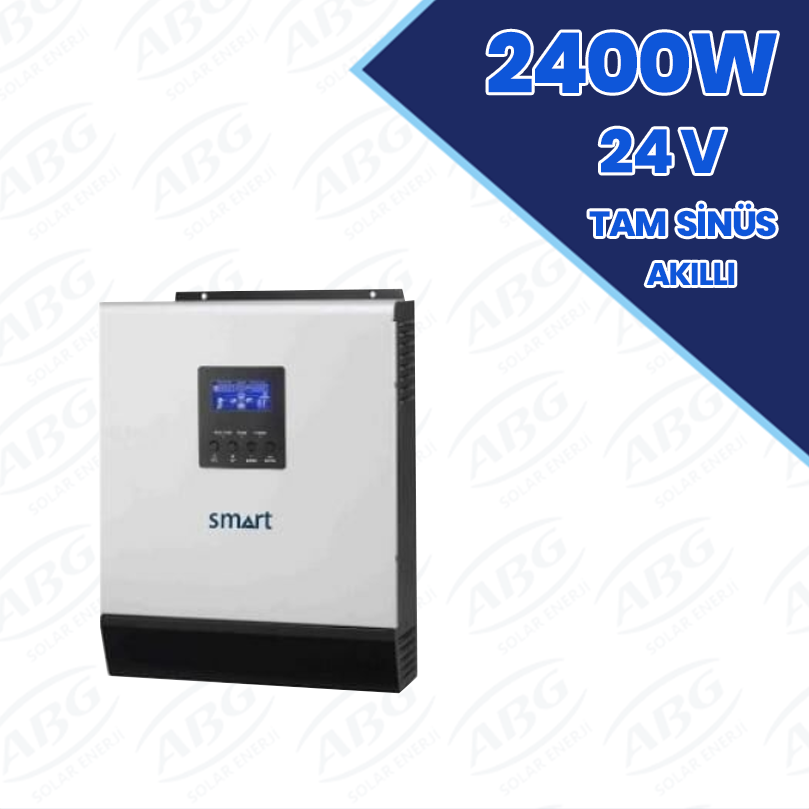 SMART 3KVA/2400W 24V AKILLI İNVERTER