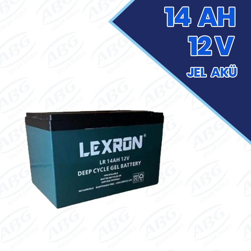 LEXRON 14AH-12V JEL AKÜ