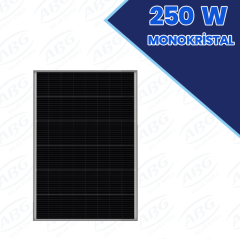 250 W MONOKRİSTAL GÜNEŞ PANELİ