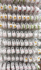 Toptan El işi Desenli 600 Adet Kupa, Toptan Kupa Satışı, Kupa Üreticisi Firma İlbay Çini Seramik