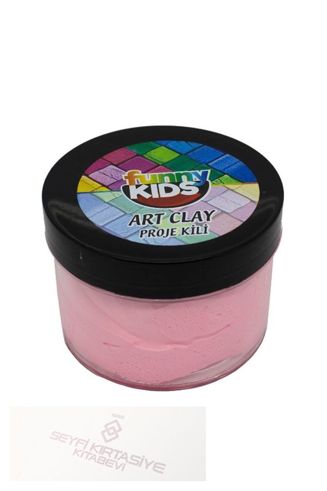 Funny Kids Art Clay Proje Kili 40cc - Pembe