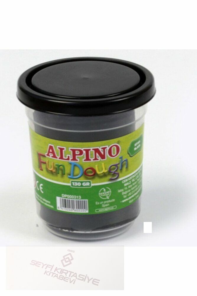 Alpino Siyah 130gr Oyun Hamuru Dp-00313