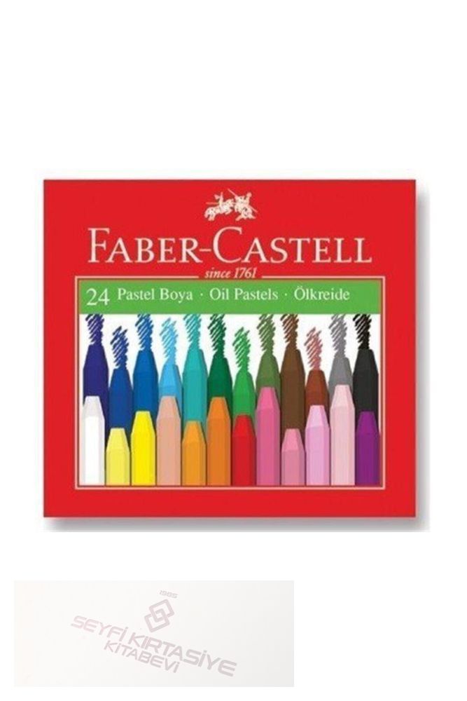 Pastel Boya Karton Kutu 24 Renk Faber Castel