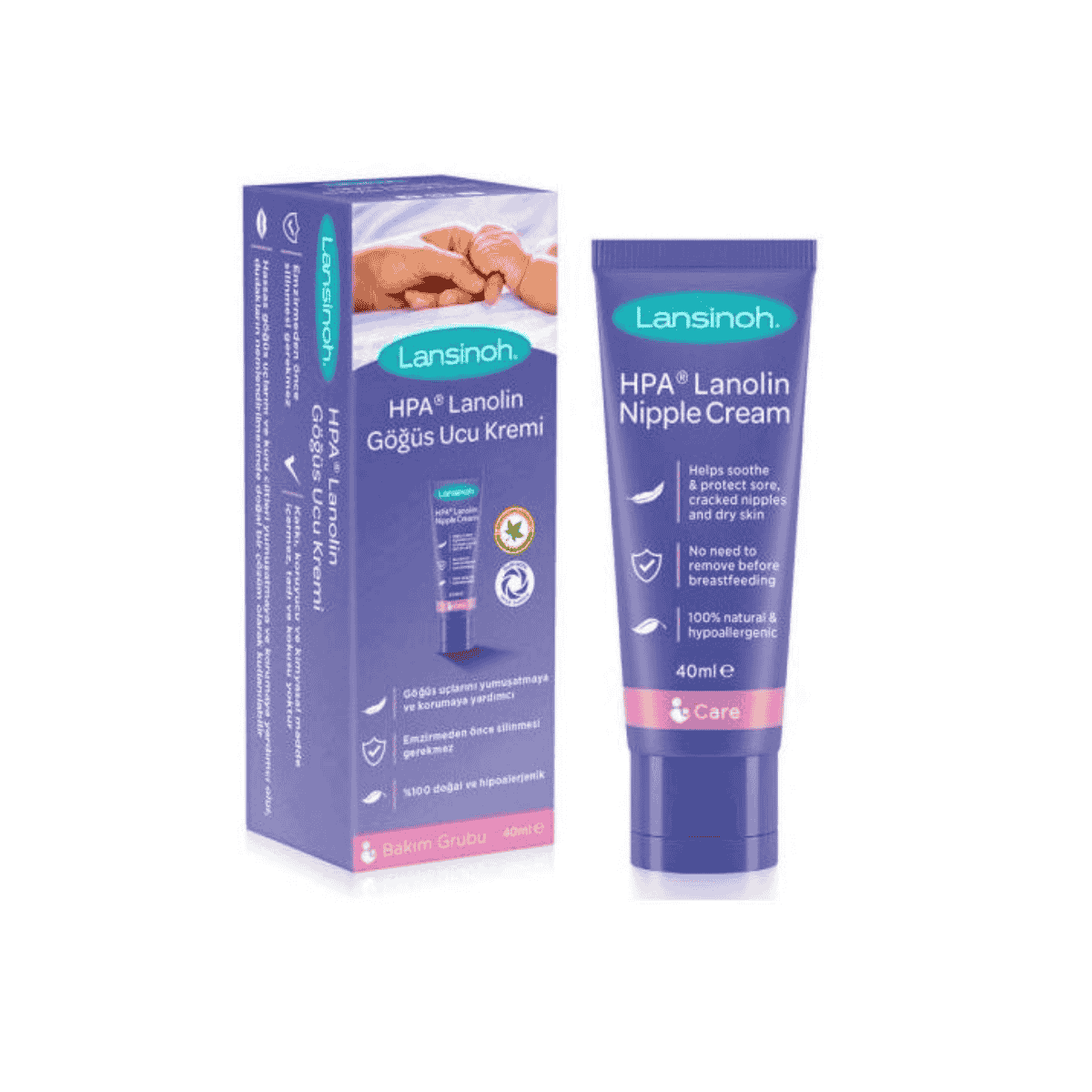 Lansinoh Lanolin 40 ml Anne Göğüs Ucu Kremi