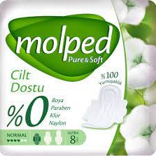 Molped Pure Soft Normal Ped 8'li