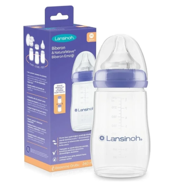 Lansinoh Natural Biberon 240ml