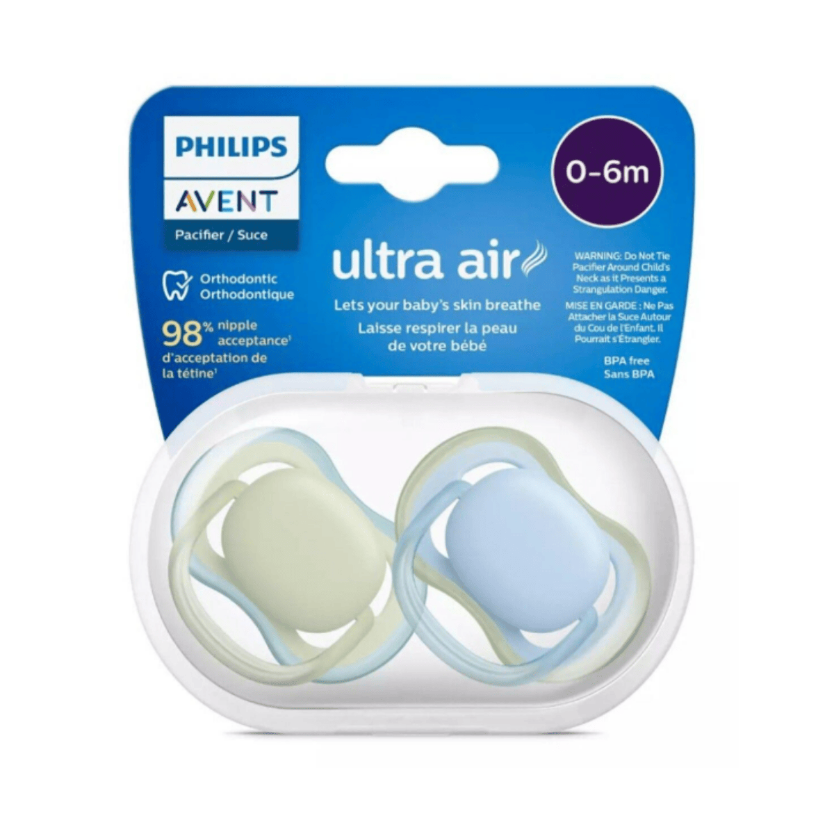 AVENT Ultra Air Emzik 0-6 Ay 2’li