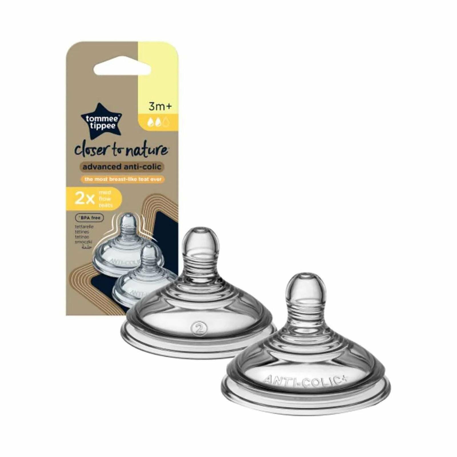 Tommee Tippee Anti Colic 3 Ay+ 2 Delik Biberon Emziği