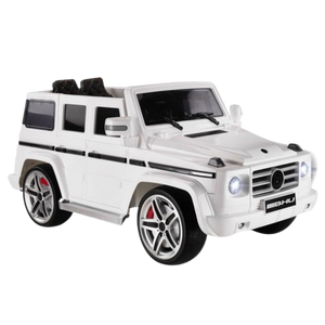 Babyhope Mercedes G65 Amg Uzaktan Kumandalı 12 V Akülü Araba JEEP 439 Beyaz