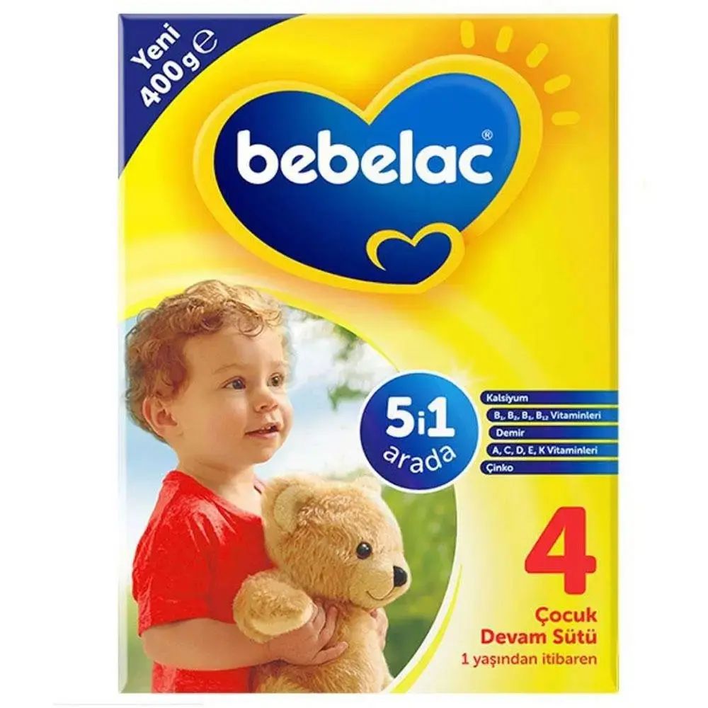 Bebelac 4 Numara Çocuk Devam Sütü 400 gr 1+ Yaş