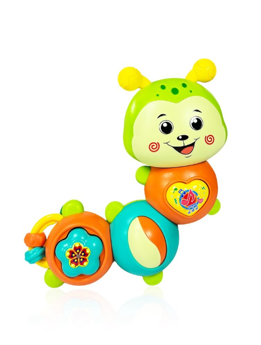 Işıklı ve Müzikli Tırtıl Bebek Piyanosu