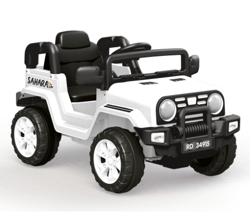 Dolu Sahara Battery Operated 12 V With Radio ve MP3 Player Akülü Araba 36m+ Beyaz 8086