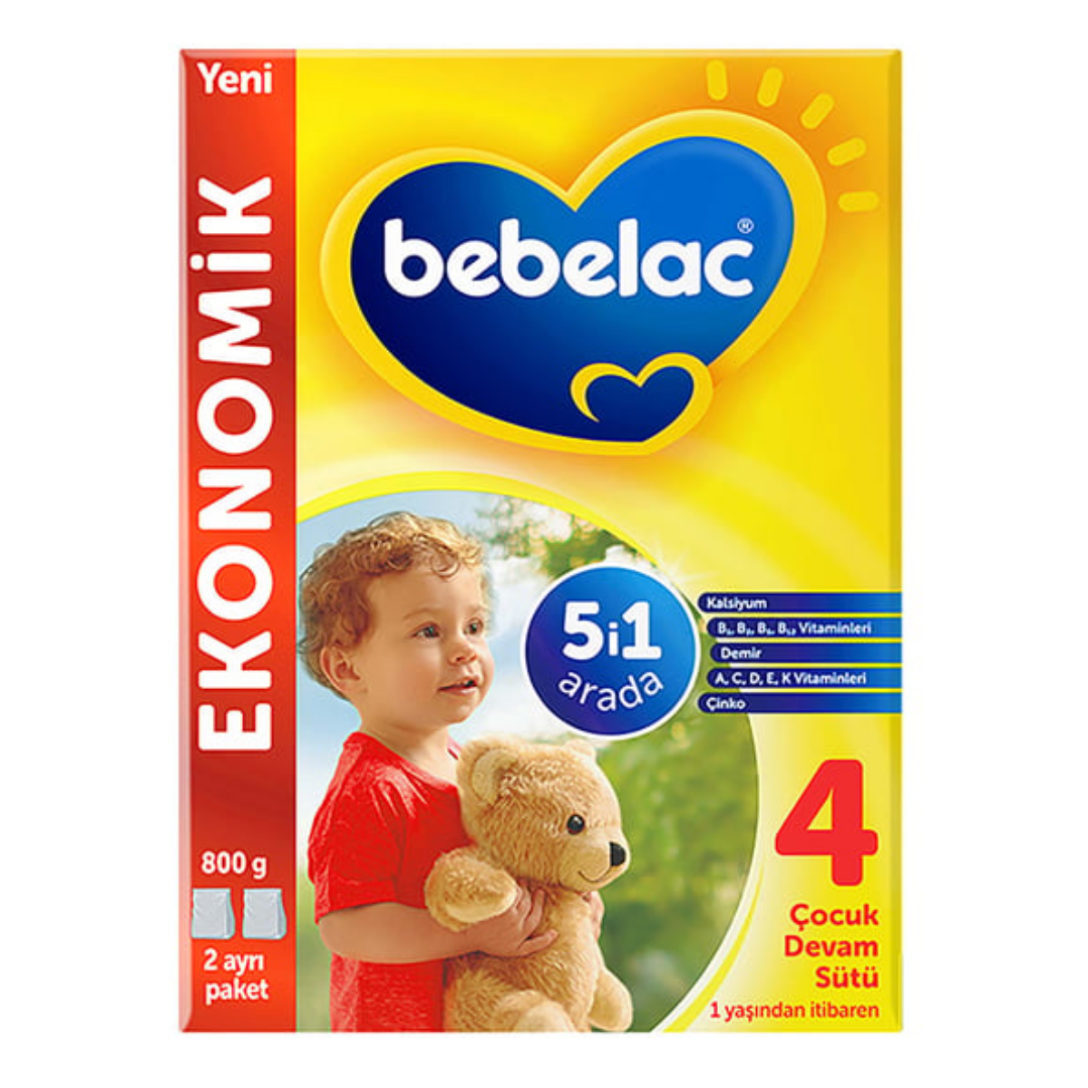 Bebelac 4 Devam Sütü 800 gr