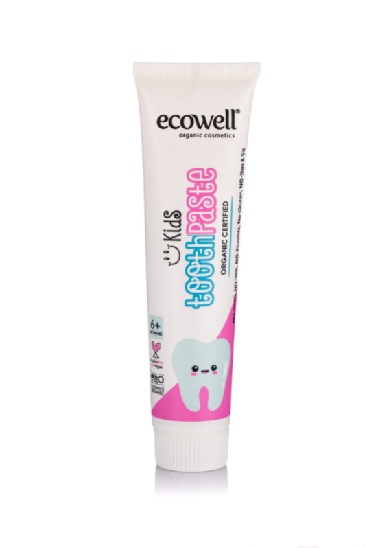 Ecowell Organik Çocuk Diş Macunu 75 gr