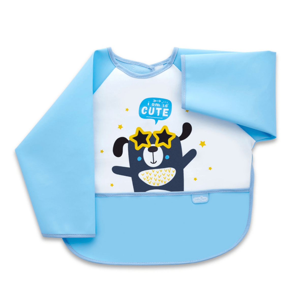 BABYJEM 034 POLİ MUŞAMBA KOLLU ÖNLÜK MAVİ 03403 W.