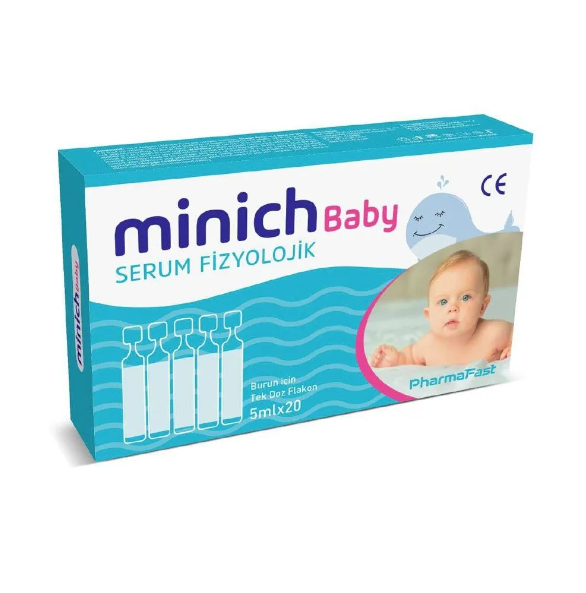 Minich Baby Serum Fizyolojik 5 ml 20li