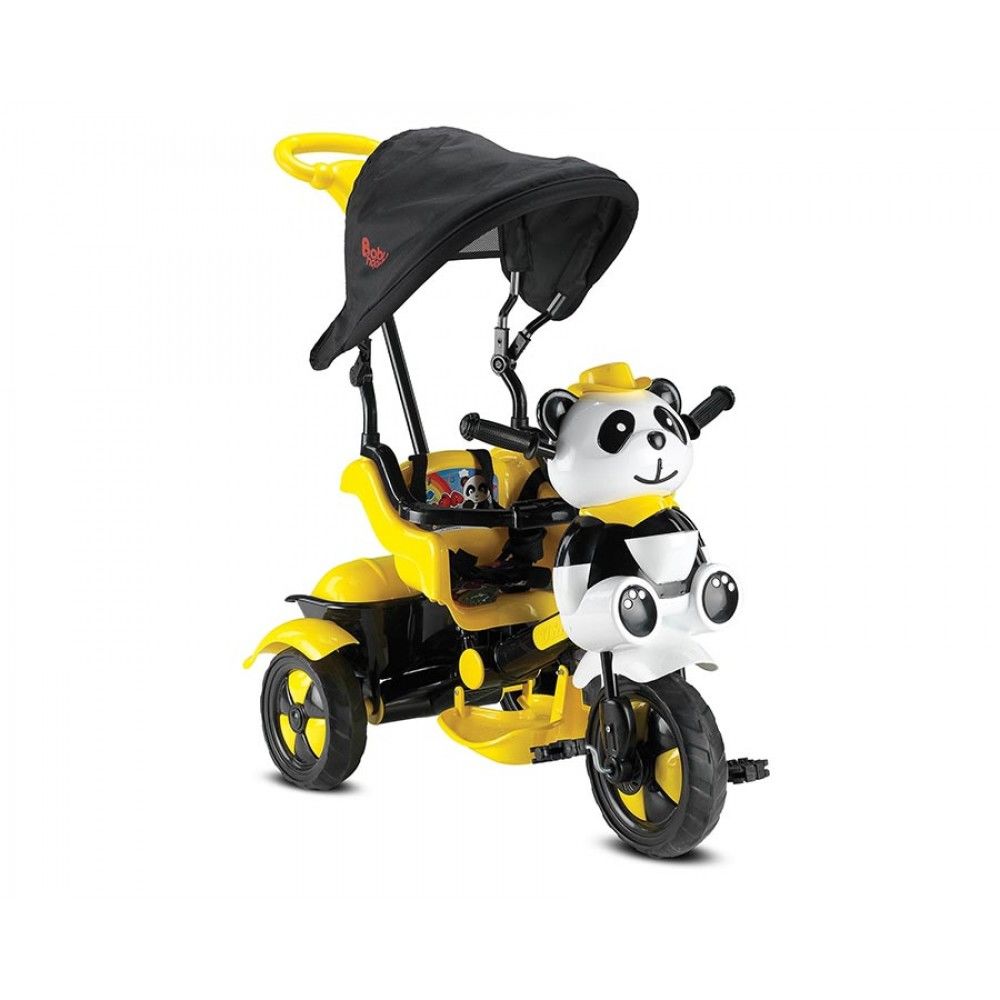 Babyhope Little Panda Bebek Bisikleti Sarı