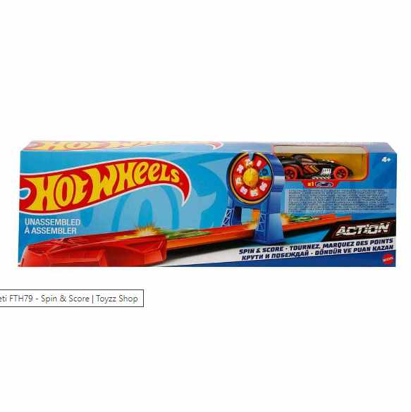 Hot Wheels Akrobasi Atlayışı Yarış Seti Spin&Score