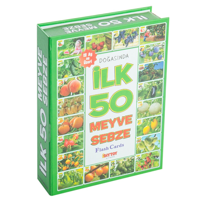 TABA-T01001420 F.CARD DOGASINDA ILK 50 MEYVE SEBZE