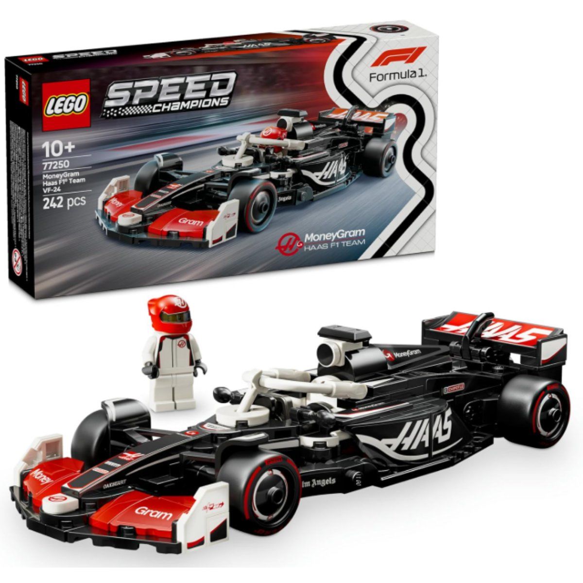 Lego Speed F1 Money Gram Haas Team 77250