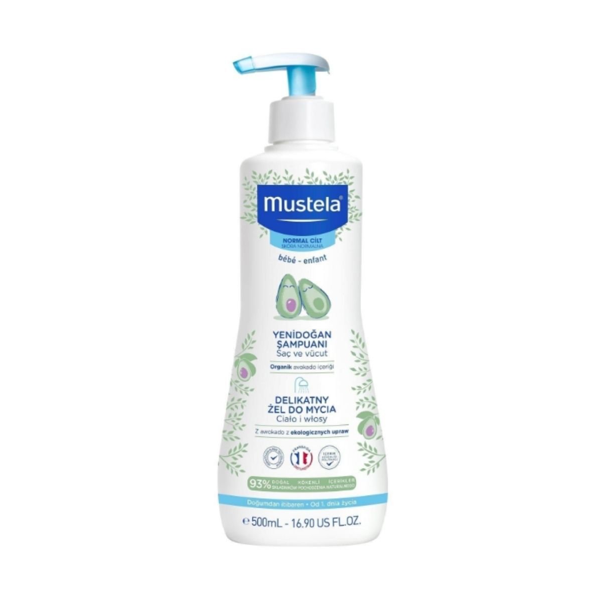 Mustela 500 ml Yenidoğan Şampuanı