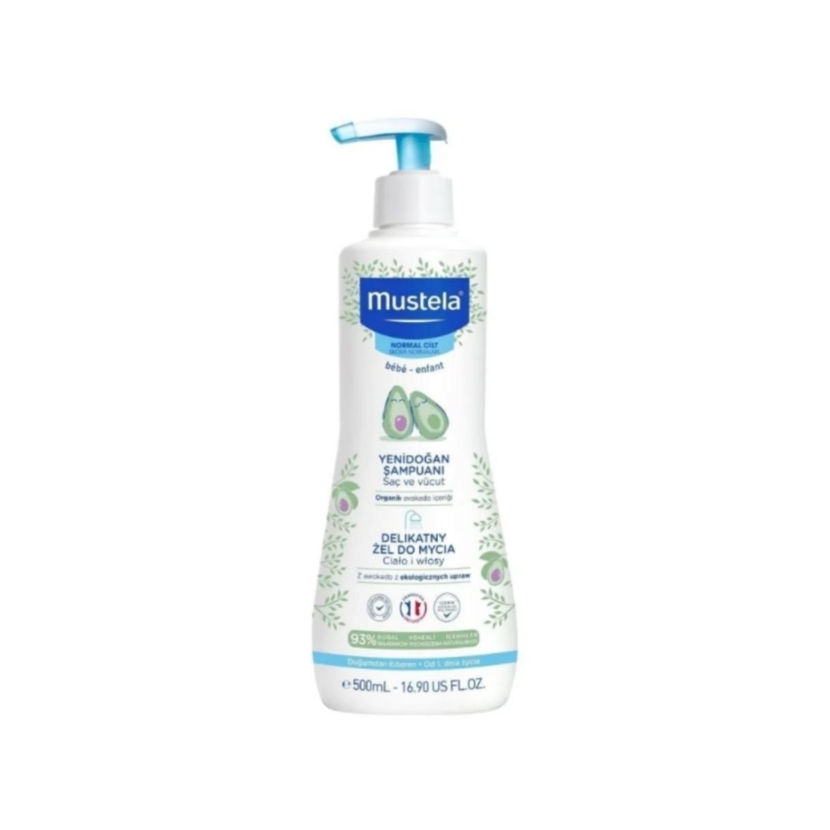 Mustela 500 ml Yenidoğan Şampuanı