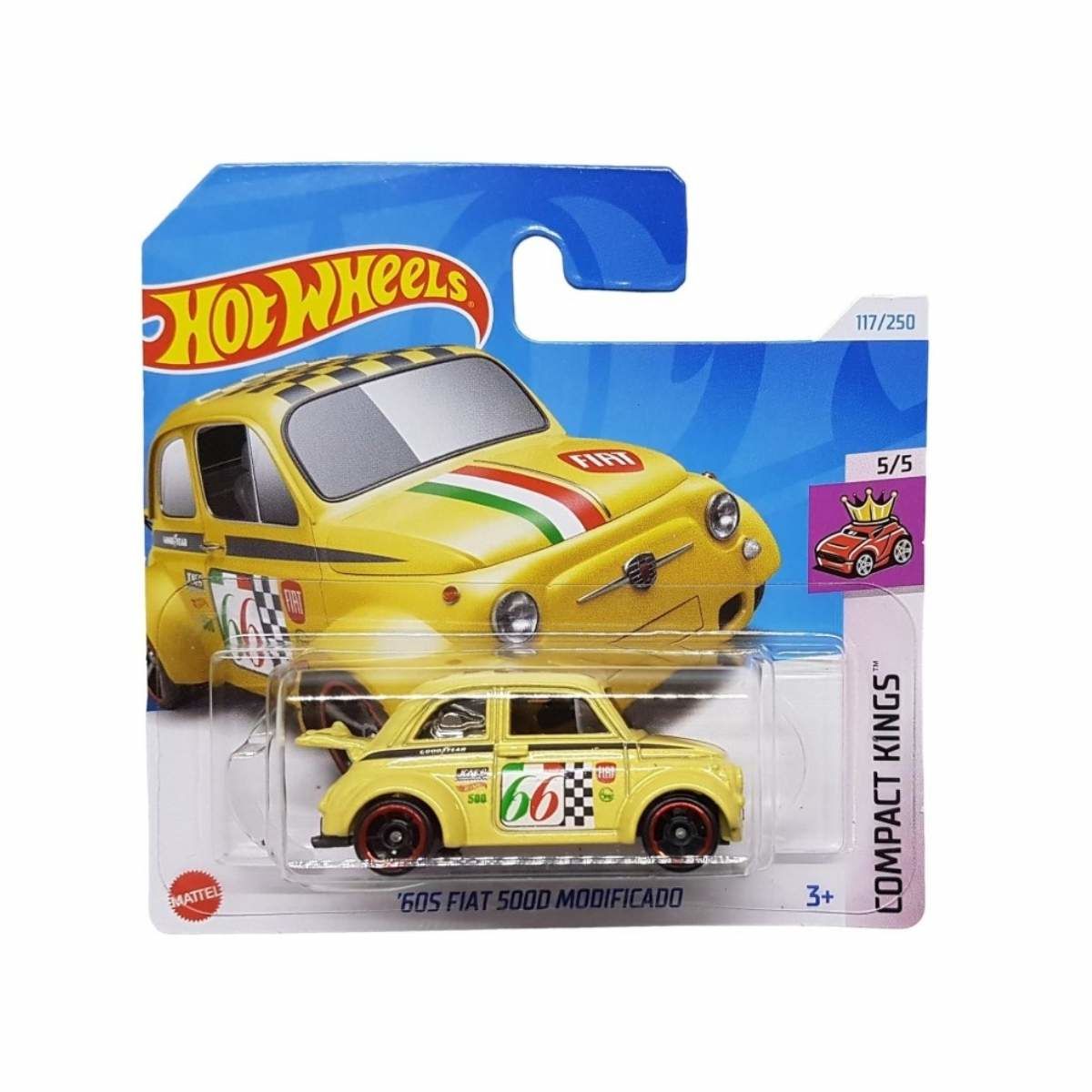 Hot Wheels 60S Fiat 500D Modificado