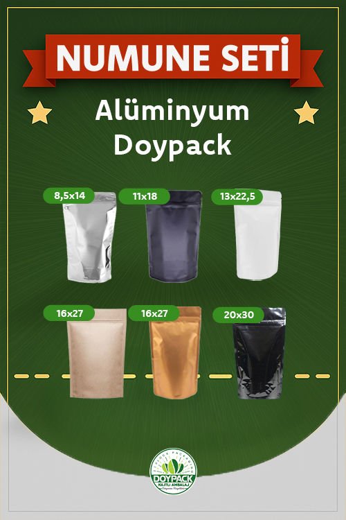 Alüminyum Kilitli Doypack Numune Seti