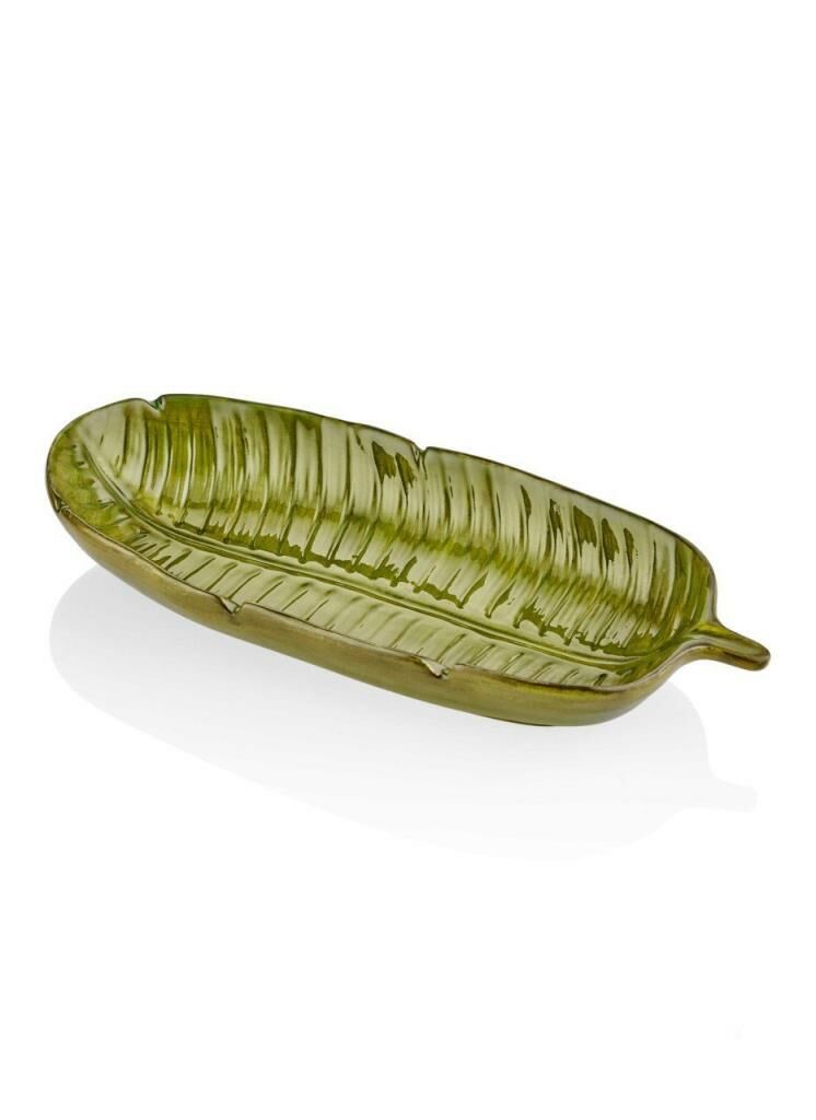 YAPRAK DEKOR KÜÇÜK TABAK 26cm
