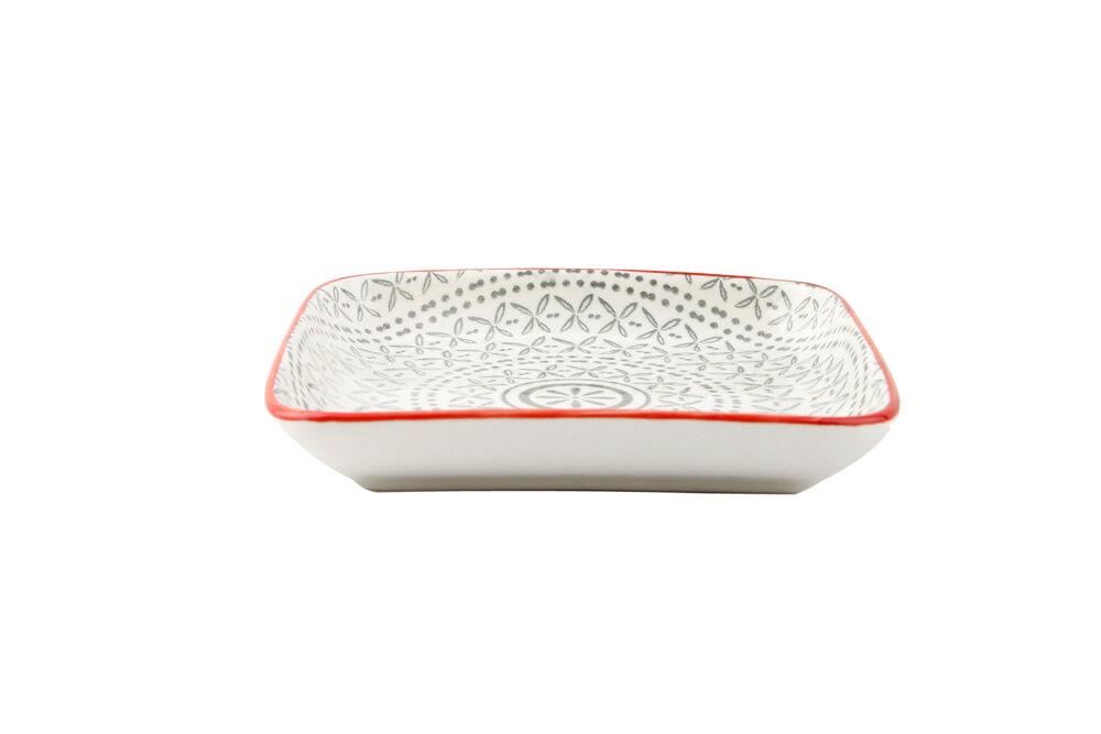 MIX&MATCH GRİ DÜZ TABAK 13CM