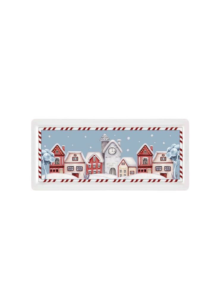 PENGUİN DİKDÖRTGEN SERVİS TABAK 35X16CM