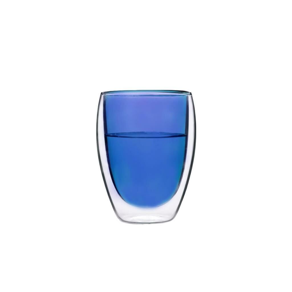MAVİ ÇİFT CİDARLI UZUN BARDAK 350ML