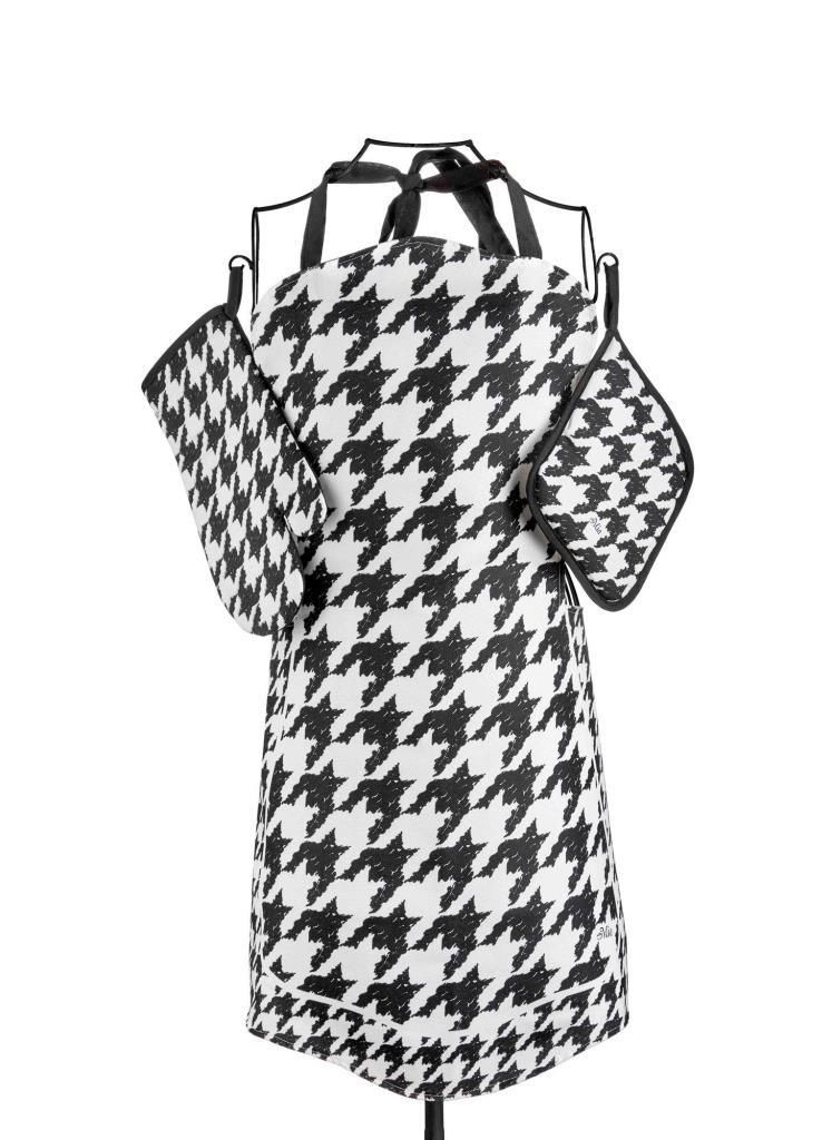 HOUNDSTOOTH 3'LÜ SET ÖNLÜK ELDİVEN TUTAÇ