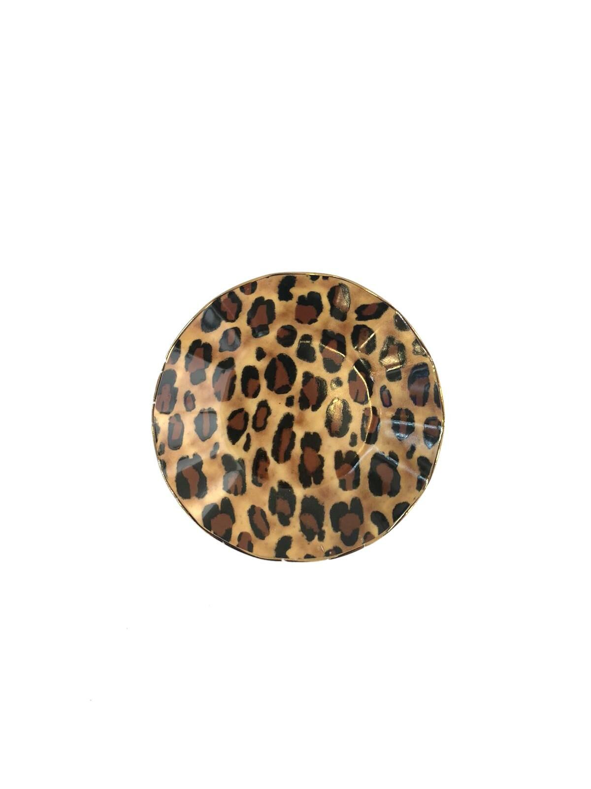 LEOPAR ÇAY TABAK DESEN1