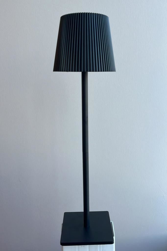SİYAH DOKUNMATİK LEDLİ MASA LAMBASI 40CM